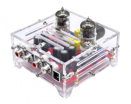 AC 12V Dual Channel 6J1 Electronic Tube Pre-Amplifier HIFI Class A Tone Board